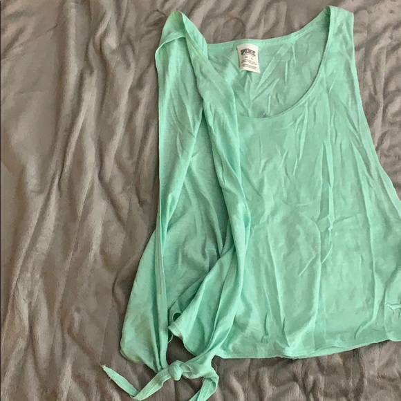 Pink brand tank top - Picture 2 of 2